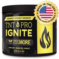💪 belly fat burning cream – tnt pro ignite sweat cream for men and women – thermogenic weight loss workout enhancer for slimming (13.5 oz jar) logo