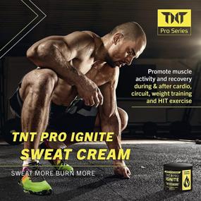 img 3 attached to 💪 Belly Fat Burning Cream – TNT Pro Ignite Sweat Cream for Men and Women – Thermogenic Weight Loss Workout Enhancer for Slimming (13.5 oz Jar)