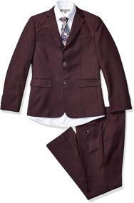 img 4 attached to Geoffrey Beene ST1010 Modern 5 Piece Boys' Clothing