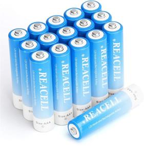 img 4 attached to 🔋 REACELL AAA Rechargeable Batteries: High Capacity 1100mAh Ni-MH Low Self Discharge, 16-Pack