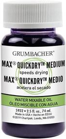 img 2 attached to Грумбахер Quickdry Medium Water Mixable 5932.