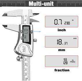 img 2 attached to 📏 Precision Digital Micrometer Caliper Tool for Accurate Measurements