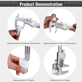 img 1 attached to 📏 Precision Digital Micrometer Caliper Tool for Accurate Measurements