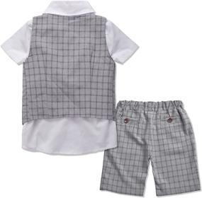 img 2 attached to Boys' Classic Wedding Suit & Sport Coat - Perfect Birthday Outfit Clothing