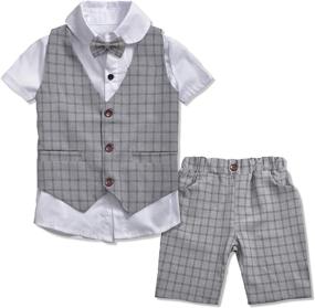 img 3 attached to Boys' Classic Wedding Suit & Sport Coat - Perfect Birthday Outfit Clothing