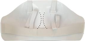 img 2 attached to 🔳 White Balaur Fencing Chest Protector for Women - Plastic Chest Guard Enhanced for SEO