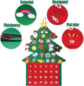 img 2 attached to 🎅 Gearing up for the Festive Season: Christmas Toddlers Calendar Countdown Decoration