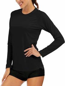 img 4 attached to Protection Shirts Performance Athletic Workout Women's Clothing and Swimsuits & Cover Ups