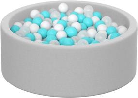 img 4 attached to 🎉 Double Ball Pit Delight: 2Pcs Covers Included for Non-stop Fun