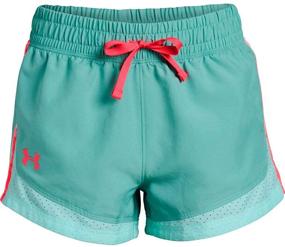 img 1 attached to 🏻 Medium Girls' Clothing and Active Under Armour Sprint Shorts