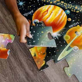 img 1 attached to Melissa & Doug Solar System Puzzle: Enhance Learning Through Fun!