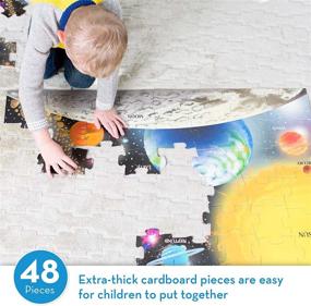 img 3 attached to Melissa & Doug Solar System Puzzle: Enhance Learning Through Fun!