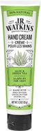 j.r. watkins: shea butter hand cream with aloe & green tea, 3.3 oz (2 pack) logo