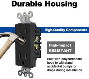 img 2 attached to CML Decorator Receptacle Outlet Warranty: Unbeatable Protection for your Electrical Outlets