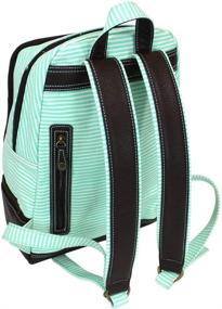 img 1 attached to Chala Striped Detachable Stripe Backpack: Stylish and Practical