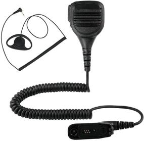 img 4 attached to 🎧 High-Performance 3.5mm Earpiece Speaker Mic for Motorola APX XIR XPR Series Walkie Talkies: APX4000, APX6000, APX7000, APX8000, XPR6350, XPR6550