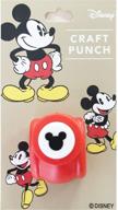 🐭 authentic mickey mouse craft paper punch - adorable japanese import (standard size) logo