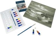 🎨 royal brush pom-set6 acrylic paint kit - create your own hampton beach masterpiece logo