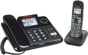 img 4 attached to 📞 Clarity E814CC Усиленный проводной/беспроводной комбинированный телефон с автоответчиком - SEO-оптимизированный набор