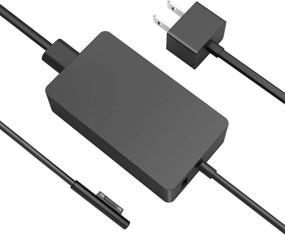 img 4 attached to AYNEFF Surface Charger 36W: Powerful and Versatile Charger for Surface Pro 3/4/5/6, Surface Laptop, Surface Go – Includes USB Port for Added Convenience