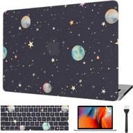 🌌 ultra thin macbook air 11 inch case with keyboard cover & screen protector - only for mac air 11" 2012-2015 (a1465/a1370) - starry night logo