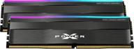 silicon power ddr4 16gb (8gbx2) zenith rgb ram gaming 3200mhz udimm desktop memory module 1.35v - low voltage sp016gxlzu320bdd логотип