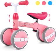 🚲 peradix baby balance bikes for 10-36 months, adjustable toddler bikes - ideal gifts for 1-2 year old girls | adjustable seat & handlebar | 1st birthday gift at 12 months | perfect ideas for christmas toys & gifts for kids логотип