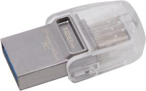 img 4 attached to Флеш-накопитель Kingston DataTraveler Micro Duo USB 3C емкостью 128 ГБ (модель DTDUO3C/128GB)
