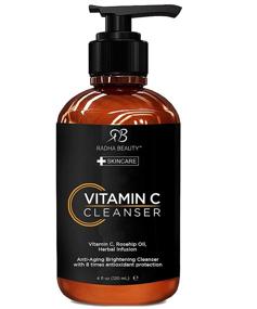 img 1 attached to 🎁 Набор средств по уходу за кожей Radha Beauty Vitamin C - Полный набор по уходу за лицом с очистителем, сывороткой и увлажнителем. Направлен на борьбу с морщинами, темными пятнами, угревой сыпью и стимуляцию утреннего и вечернего осветления. Идеальный набор в подарок