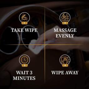 img 1 attached to 🧴 Convenient Leather Conditioner Quick Wipes - Pack of 25