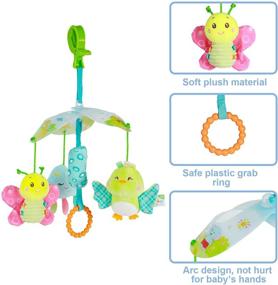 img 1 attached to Funsland Baby Toys Toddlers Baby Stroller Sensory Toys