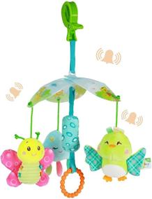 img 4 attached to Funsland Baby Toys Toddlers Baby Stroller Sensory Toys