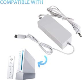 img 2 attached to 🔌 Nintendo Wii Console Charger, AC Power Adapter Supply Cable Cord for Wii Console (Not for Wii U Console)