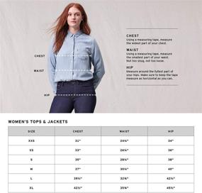 img 1 attached to 👚 Stylish Levis Oversized Utility Trucker Jackets - Trendy Women's Clothing for Coats, Jackets & Vests