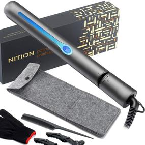 img 4 attached to NITION Professional Straightener Straightening 265°F 450°F Hair Care