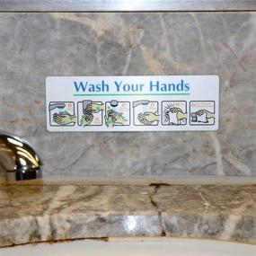 img 2 attached to Efficient Washing Guidelines with SmartSign Aluminum Diamond