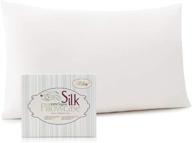 🌙 the silk lady pillowcase: luxurious 100% organic mulberry silk with matte finish (queen 20" x 30") - elevate your sleep experience! logo