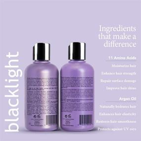 img 1 attached to Oligo Professionnel Blacklight Nourishing Shampoo and Conditioner Duo Bundle - 8.5 oz