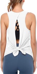 img 4 attached to Спортивная одежда ATTRACO Beach Women Racerback