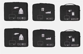 img 2 attached to 🧳 Lightweight Packing Organizers: Must-Have Travel Accessories for Suitcase Organization