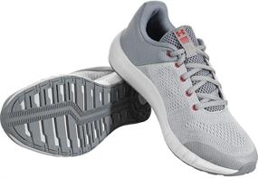 img 2 attached to Under Armour Pursuit Sneaker Anthracite Boys' Shoes : Sneakers