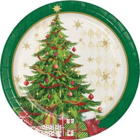 img 1 attached to Tasteful Christmas Plates Napkins Entertaining