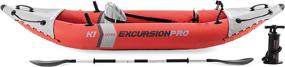 img 1 attached to 🚣 Exploring Waterways: Intex Excursion Pro Kayak Series Offers Ultimate Adventure