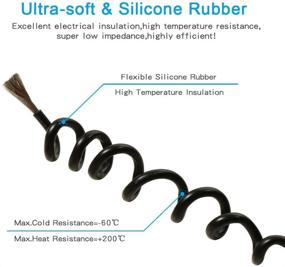 img 1 attached to 🔥 BNTECHGO Silicone Flexible Heat Resistant Conductor