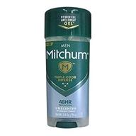 🧴 mitchum men's gel anti-perspirant deodorant, unscented - 3.4oz stick, pack of 4: advanced protection logo