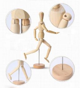 img 3 attached to Poseable Mannequin Flexible Adjustable Decoration