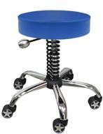 🔵 navy rolling garage stool rgs3500n by pitstop logo