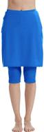 🩱 seagoo swim skirt with leggings: stylish uv protection skirted swimming pants for women logo