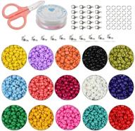 tougs 9000pcs glass seed beads，3mm logo