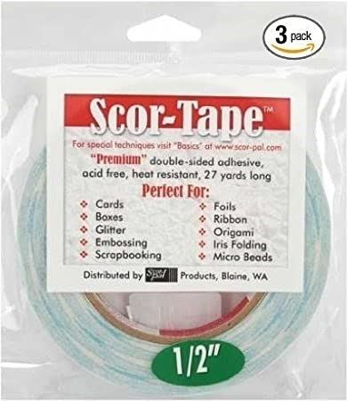 scor tape 27yds rolls original version 로고